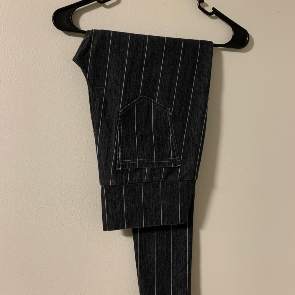 Agnes and Dora striped leggings. XL